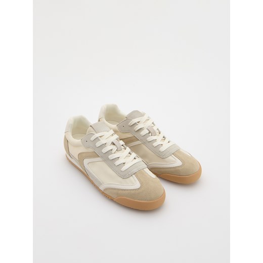 Reserved - Sneakersy z łączonych materiałów - wielobarwny Reserved 41 Reserved