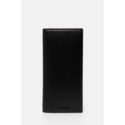 Calvin Klein portfel skórzany męski kolor czarny K50K512268 ze sklepu ANSWEAR.com w kategorii Portfele męskie - zdjęcie 174560521