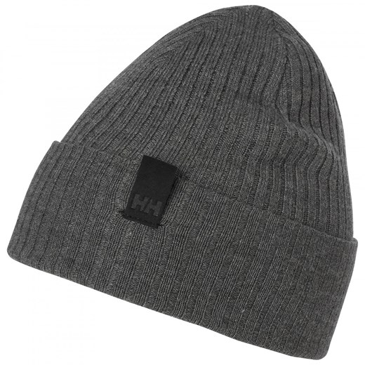Czapka zimowa uniseks Helly Hansen Business Beanie 1 - szara ze sklepu Sportstylestory.com w kategorii Czapki zimowe damskie - zdjęcie 174562521