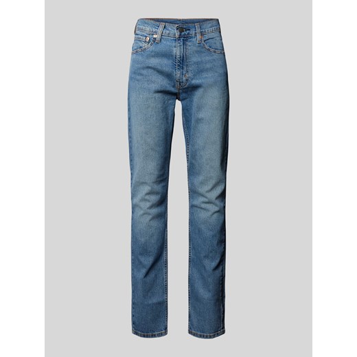 Jeansy o kroju slim tapered fit z 5 kieszeniami ze sklepu Peek&Cloppenburg  w kategorii Jeansy męskie - zdjęcie 174563013