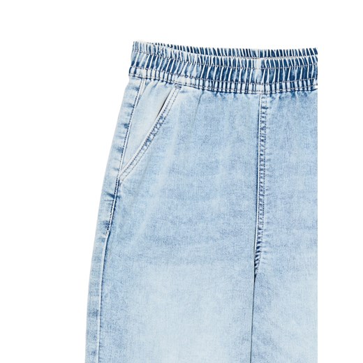 Cropp - Jasne jeansowe joggery - błękitny Cropp 36 Cropp