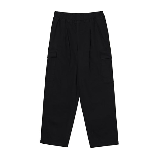 Cropp - Czarne spodnie comfort - czarny Cropp L Cropp