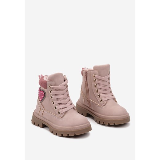 Buty zimowe dziecięce Born2be wiązane jesienne 