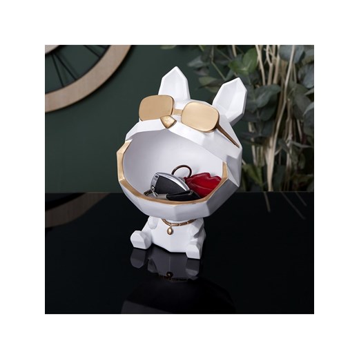 Rétro Chic Dekoracja &quot;Chien&quot; w kolorze białym - 17 x 23 x 17 cm ze sklepu Limango Polska w kategorii Dekoracje - zdjęcie 174564791