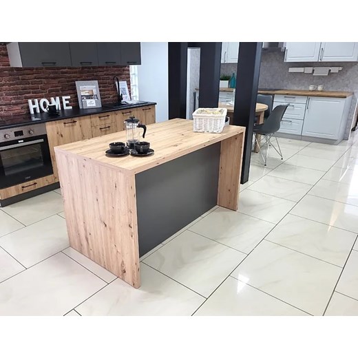 Wyspa kuchenna szary grafit - Mercado 3X Elior One Size okazja Edinos.pl