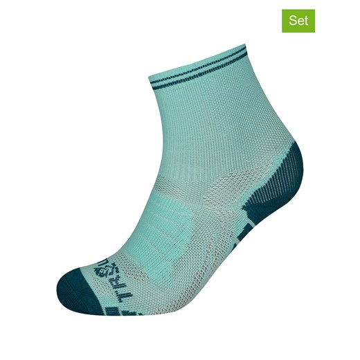Trollkids Skarpety turystyczne (2 pary) &quot;Mid Cut Socks III&quot; w kolorze Trollkids 23-26 promocyjna cena Limango Polska