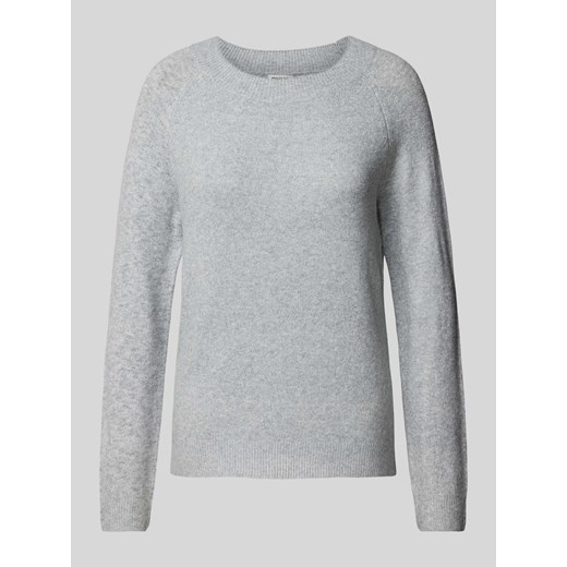 Sweter z dzianiny z okrągłym dekoltem model ‘RICA’ ze sklepu Peek&Cloppenburg  w kategorii Swetry damskie - zdjęcie 174572643