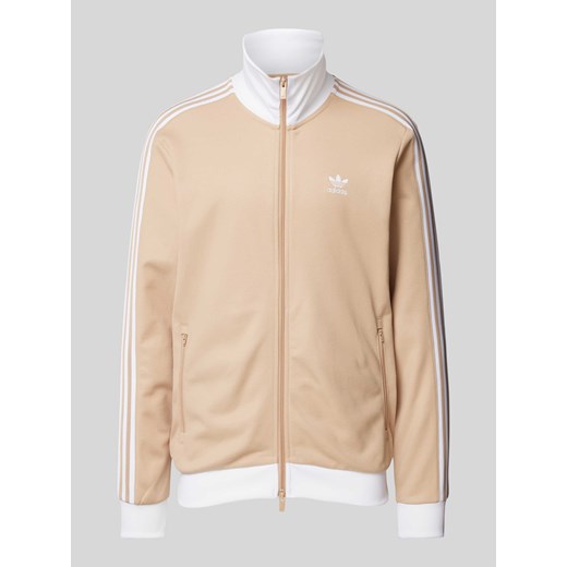 Bluza rozpinana z wyhaftowanym logo model ‘BECKENBAUER’ ze sklepu Peek&Cloppenburg  w kategorii Bluzy męskie - zdjęcie 174572670