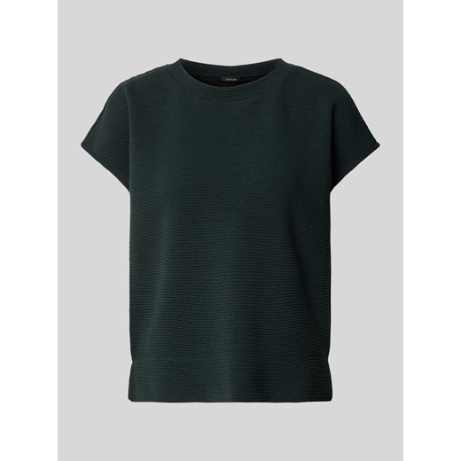 T-shirt z fakturowanym wzorem model ‘Gomke’ ze sklepu Peek&Cloppenburg  w kategorii Bluzki damskie - zdjęcie 174573004