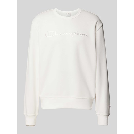 Bluza z wyhaftowanym logo ze sklepu Peek&Cloppenburg  w kategorii Bluzy męskie - zdjęcie 174573051