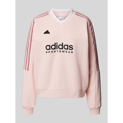 Bluza z naszywką z logo model ‘TIRO’ ze sklepu Peek&Cloppenburg  w kategorii Bluzy damskie - zdjęcie 174573053