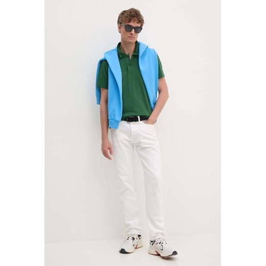 Lacoste bluza męska kolor niebieski gładka Lacoste XL PRM