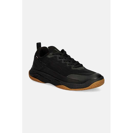 BOSS sneakersy Courtstride kolor czarny 50523209 ze sklepu ANSWEAR.com w kategorii Buty sportowe męskie - zdjęcie 174578991