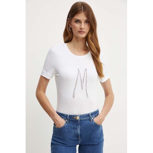 Marciano Guess t-shirt MILVA damski kolor biały 4YGI28 6138A ze sklepu ANSWEAR.com w kategorii Bluzki damskie - zdjęcie 174579213