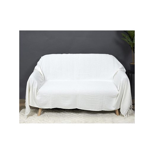 THE HOME DECO FACTORY Pled w kolorze kremowym - 250 x 170 cm ze sklepu Limango Polska w kategorii Narzuty i kapy - zdjęcie 174580542