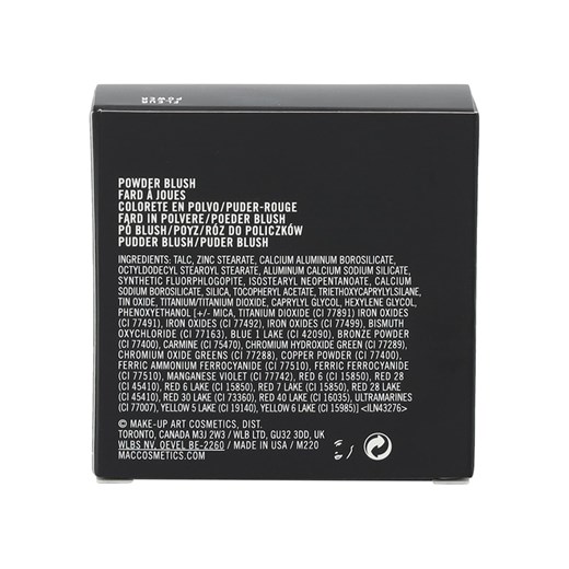 MAC Róż "Powder Blush - Flower Power" - 6 g Mac onesize promocja Limango Polska