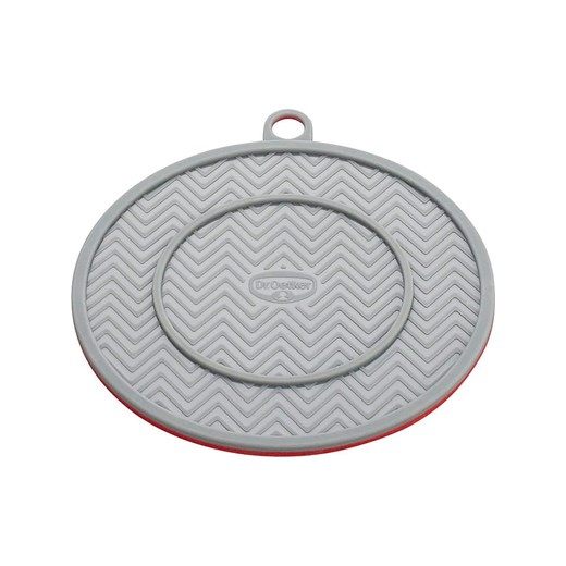 Dr. Oetker Silikonowa podkładka &quot;Flexxible&quot; w kolorze szaro-czerwonym Dr. Oetker onesize Limango Polska