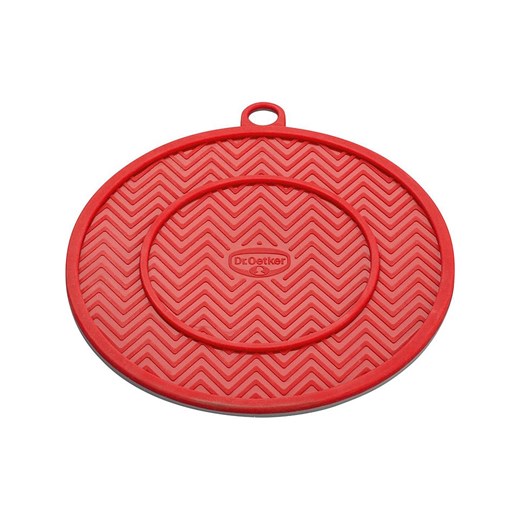 Dr. Oetker Silikonowa podkładka &quot;Flexxible&quot; w kolorze szaro-czerwonym Dr. Oetker onesize Limango Polska