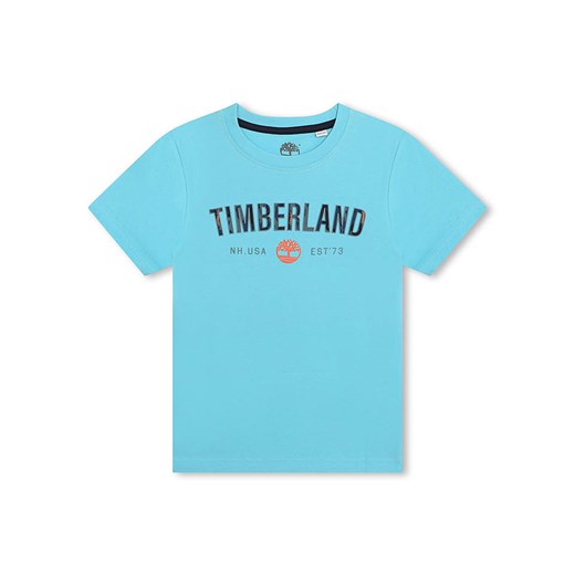 Timberland Koszulka w kolorze błękitnym ze sklepu Limango Polska w kategorii T-shirty chłopięce - zdjęcie 174582280