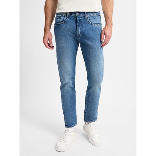 Levi's Dżinsy - 502™ Taper Mężczyźni Bawełna light stone jednolity ze sklepu vangraaf w kategorii Jeansy męskie - zdjęcie 174582684