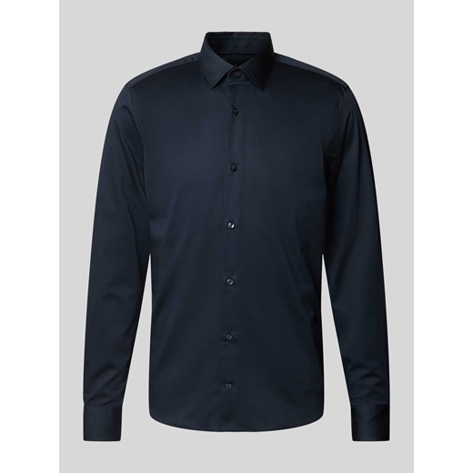 Koszula biznesowa o kroju slim fit z kołnierzykiem typu kent model ‘Pit’ ze sklepu Peek&Cloppenburg  w kategorii Koszule męskie - zdjęcie 174584923