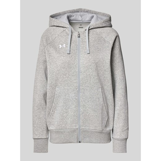 Bluza rozpinana z wyhaftowanym logo model ‘Rival’ ze sklepu Peek&Cloppenburg  w kategorii Bluzy damskie - zdjęcie 174584943