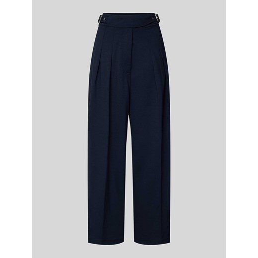 Spodnie skrócone z paskiem model ‘ZATTARY’ ze sklepu Peek&Cloppenburg  w kategorii Spodnie damskie - zdjęcie 174585022