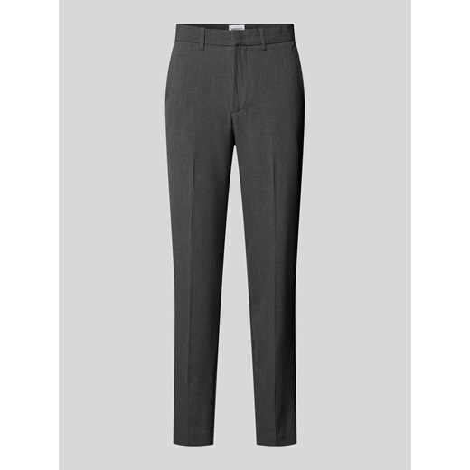 Spodnie o kroju relaxed fit w kant ze sklepu Peek&Cloppenburg  w kategorii Spodnie męskie - zdjęcie 174585053