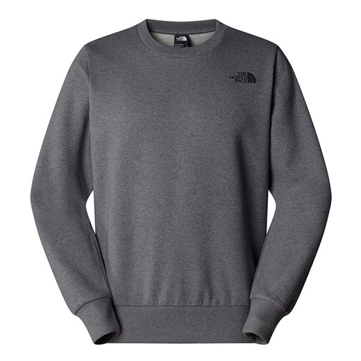 Bluza męska The North Face Simple Dome Crew 0A89FBDYY1 - szara ze sklepu streetstyle24.pl w kategorii Bluzy męskie - zdjęcie 174585493