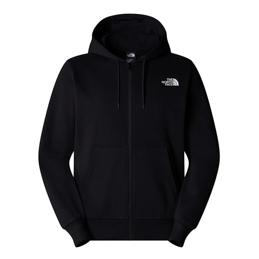 Bluza The North Face Simple Dome Full Zip 0A89FDJK31 - czarna ze sklepu streetstyle24.pl w kategorii Bluzy męskie - zdjęcie 174585494