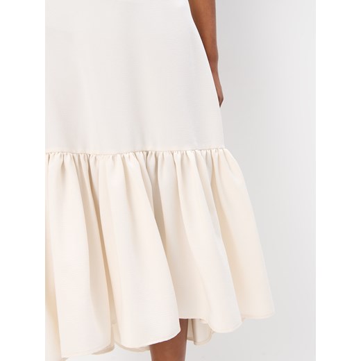 Spódnica Mohito casual beżowa 