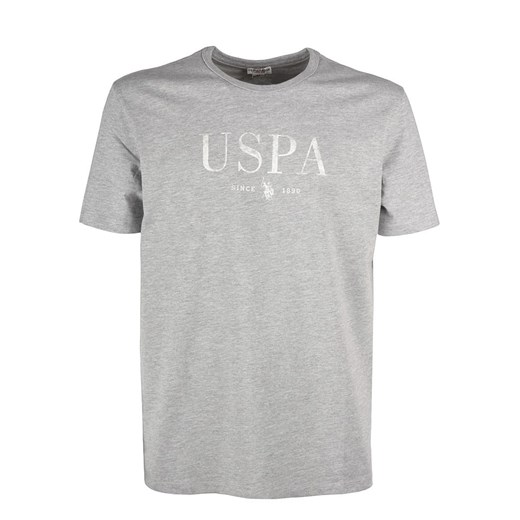 U.S. Polo Assn. Koszulka w kolorze jasnoszarym ze sklepu Limango Polska w kategorii T-shirty męskie - zdjęcie 174587072