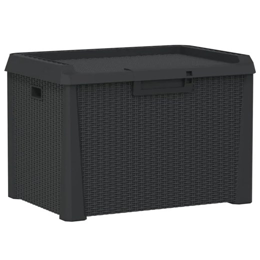 Antracytowa skrzynia ogrodowa T5-M50 ze sklepu Edinos.pl w kategorii Dom - zdjęcie 174587653