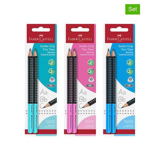 Faber-Castell Ołówki (4 szt.) &quot;Jumbo Grip - Two Tone&quot; (produkt niespodzianka) ze sklepu Limango Polska w kategorii Akcesoria biurowe - zdjęcie 174589700