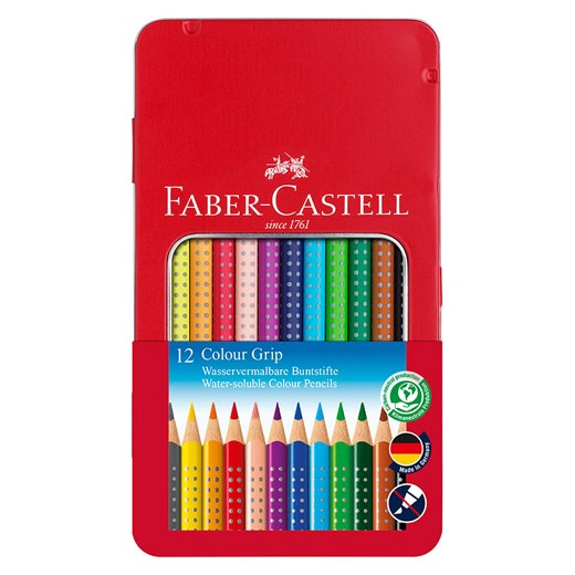 Faber-Castell Kredki (12 szt.) &quot;Colour Grip&quot; ze sklepu Limango Polska w kategorii Akcesoria do paznokci - zdjęcie 174589701