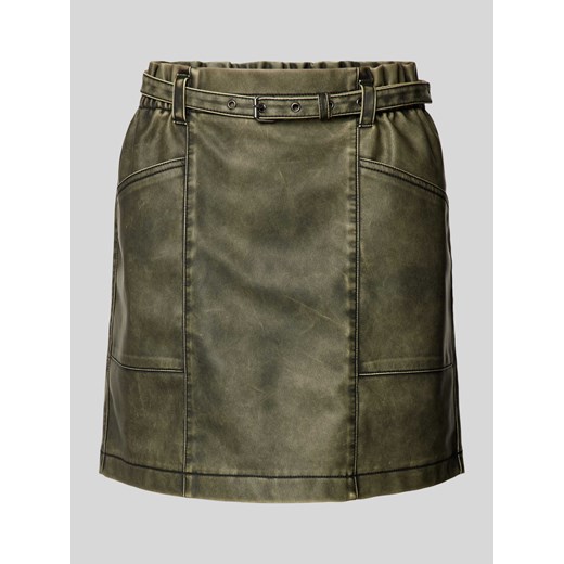 Spódnica mini z imitacji skóry model ‘HALLI HEIDI’ ze sklepu Peek&Cloppenburg  w kategorii Spódnice - zdjęcie 174591281