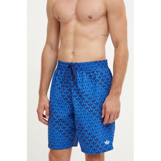 adidas Originals szorty kąpielowe kolor niebieski IY1559 ze sklepu ANSWEAR.com w kategorii Kąpielówki - zdjęcie 174593431