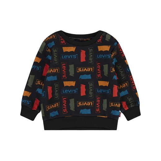 Levi&apos;s Kids Bluza w kolorze czarnym ze wzorem ze sklepu Limango Polska w kategorii Bluzy chłopięce - zdjęcie 174594384