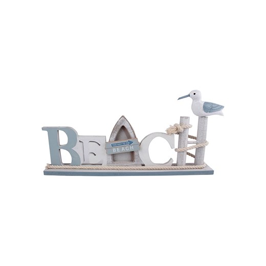 SiL Interiors Dekoracja &quot;Beach&quot; w kolorze szarym - 36 x 18 x 5 cm ze sklepu Limango Polska w kategorii Dekoracje - zdjęcie 174595293