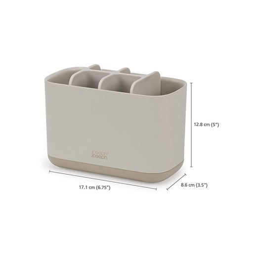 JosephJoseph Uchwyt w kolorze srebrnym na szczoteczki do zębów - 17,1 x 12,8 x Josephjoseph onesize promocyjna cena Limango Polska
