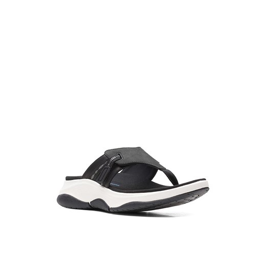 Klapki damskie Clarks płaskie z tworzywa sztucznego na lato