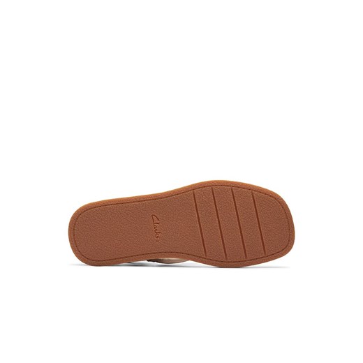 Sandały damskie Clarks z klamrą na lato casualowe 