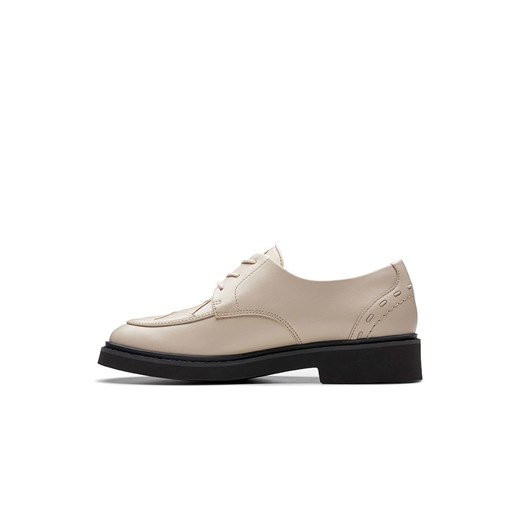 Półbuty damskie Clarks casual sznurowane 