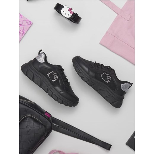 Sinsay - Sneakersy Hello Kitty - czarny Sinsay 40 Sinsay okazja