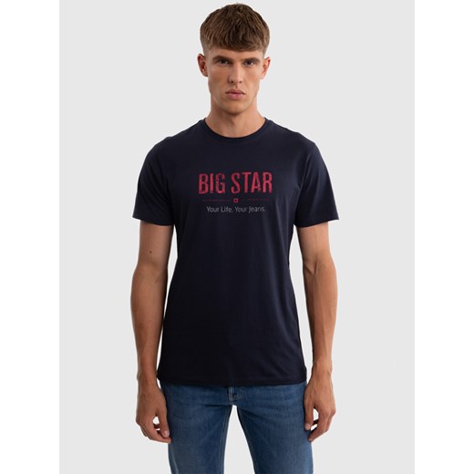 Koszulka męska o klasycznym kroju Bruno 403 ze sklepu Big Star w kategorii T-shirty męskie - zdjęcie 174600552