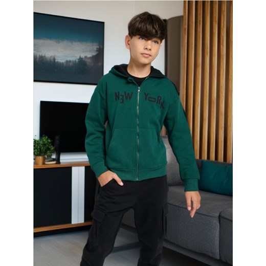 Sinsay - Spodnie dresowe jogger - czarny - id: 042BA-99X - marki Sinsay - 174601651 Sinsay - Spodnie dresowe jogger - czarny ze sklepu Sinsay w kategorii Spodnie chłopięce - zdjęcie 174601651
