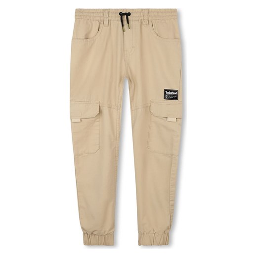 Timberland Bojówki w kolorze beżowym ze sklepu Limango Polska w kategorii Spodnie chłopięce - zdjęcie 174603450