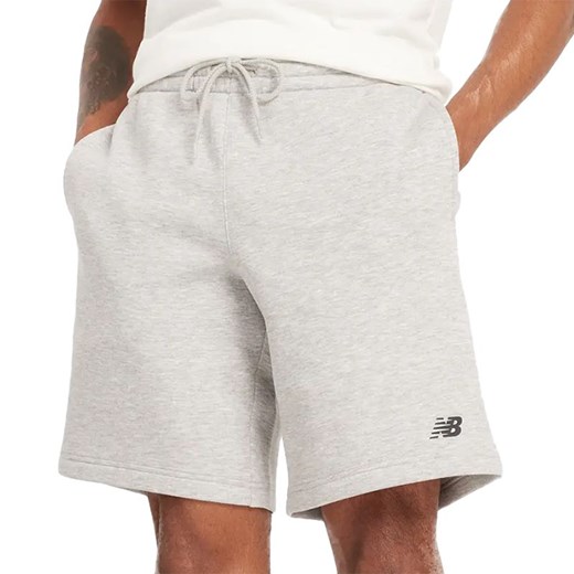 Spodenki New Balance MS43903AG - szare ze sklepu streetstyle24.pl w kategorii Spodenki męskie - zdjęcie 174606330