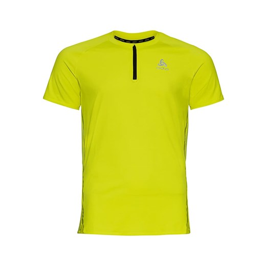 Odlo Koszulka funkcyjna &quot;Axalp Trai&quot; w kolorze jaskrawozielonym ze sklepu Limango Polska w kategorii T-shirty męskie - zdjęcie 174606364