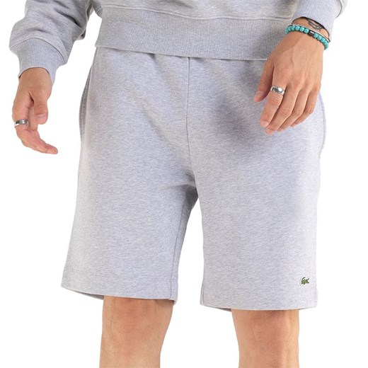 Spodenki Lacoste GH9627-CCA - szare ze sklepu streetstyle24.pl w kategorii Spodenki męskie - zdjęcie 174609933